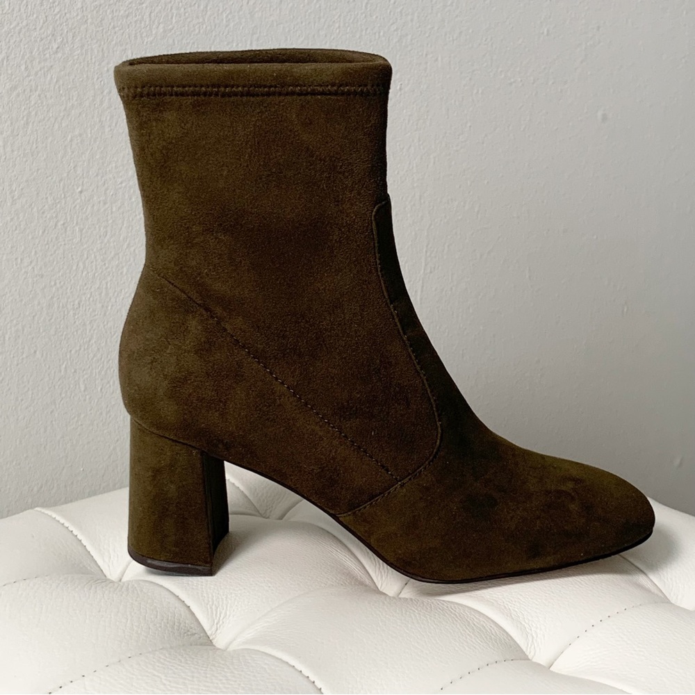 Ann Taylor Larissa Faux Suede Stretch Booties